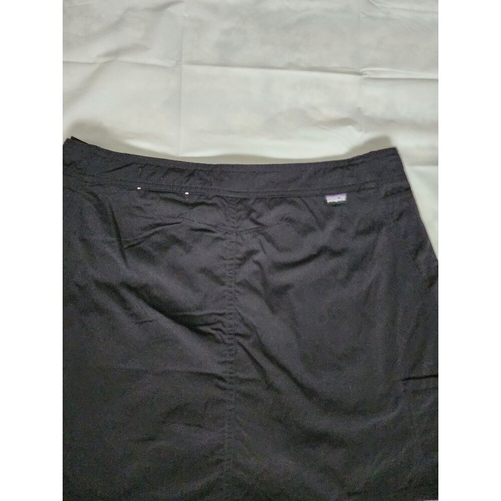 Patagonia Women's Black Activewear Golf Tennis Casual Wrap A-Line Skirt Size 4 - Picture 8 of 14